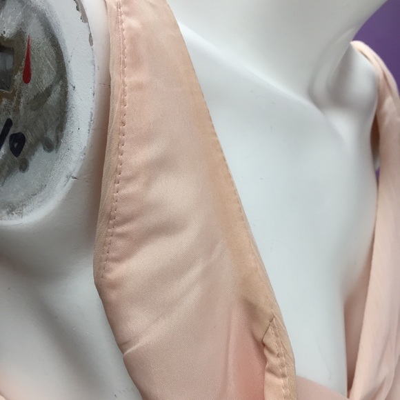 Vera Wang Size 8 V-Neck Wrapped Dress - Picture 9 of 16